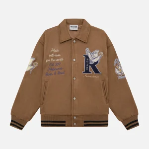 Realism Worldwide Coaches Tan Jacket