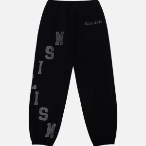Realism Grandstand Black Sweatpants