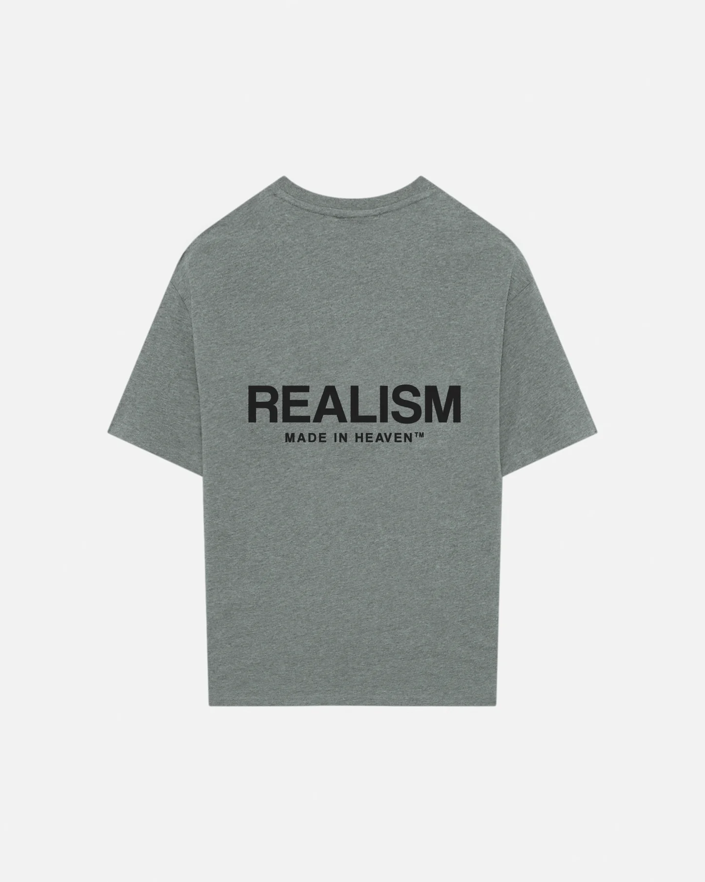 Realism Heaven Logo Tee Heather Dark