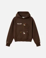Realism and Disney Chip Mocha Hoodie