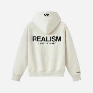 Realism Vision Logo Oatmeal Hoodie