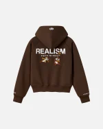Realism and Disney Chip Mocha Hoodie