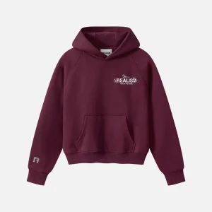 Realism Horse Logo Carmine Hoodie