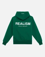 Back Logo Hoodie Green Pine