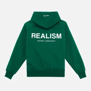 Back Logo Hoodie Green Pine