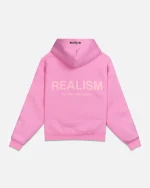 Realism Court Boxy Candy Pink Hoodie