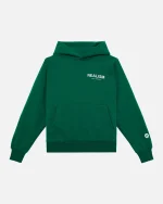 Back Logo Hoodie Green Pine