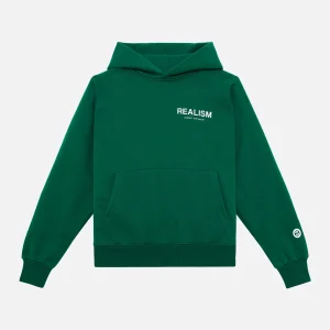 Back Logo Hoodie Green Pine