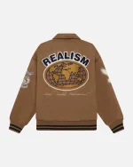 Realism Worldwide Coaches Tan Jacket