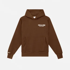 Heaven Logo Mocha Hoodie