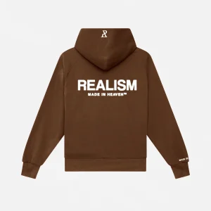 Heaven Logo Mocha Hoodie