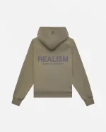 Heaven Logo Reflective Cement Hoodie