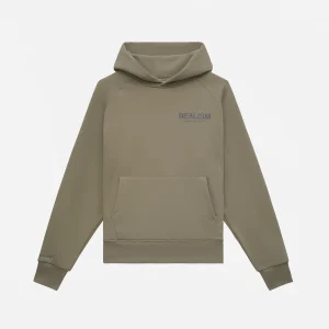 Heaven Logo Reflective Cement Hoodie
