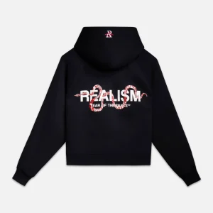 Snake Logo Black Hoodie