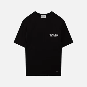 Heaven Logo Tee Black Reflective