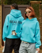 Realism Court Boxy UNC Hoodie