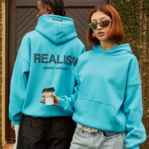 Realism Court Boxy UNC Hoodie